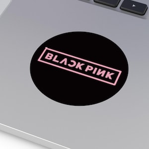Blackpink Logo Vinyl Sticker | Kpop Sticker | Laptop Sticker | Water Bottle Sticker | Blackpink Merch Gift for Fans Blink