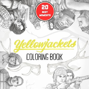Gelbjacken | Malvorlagen | Verhängnisvoll | Sophie | TV-Serie | TV Merch | Gelbjacken Fan Art | Drucksachen | Beste Momente