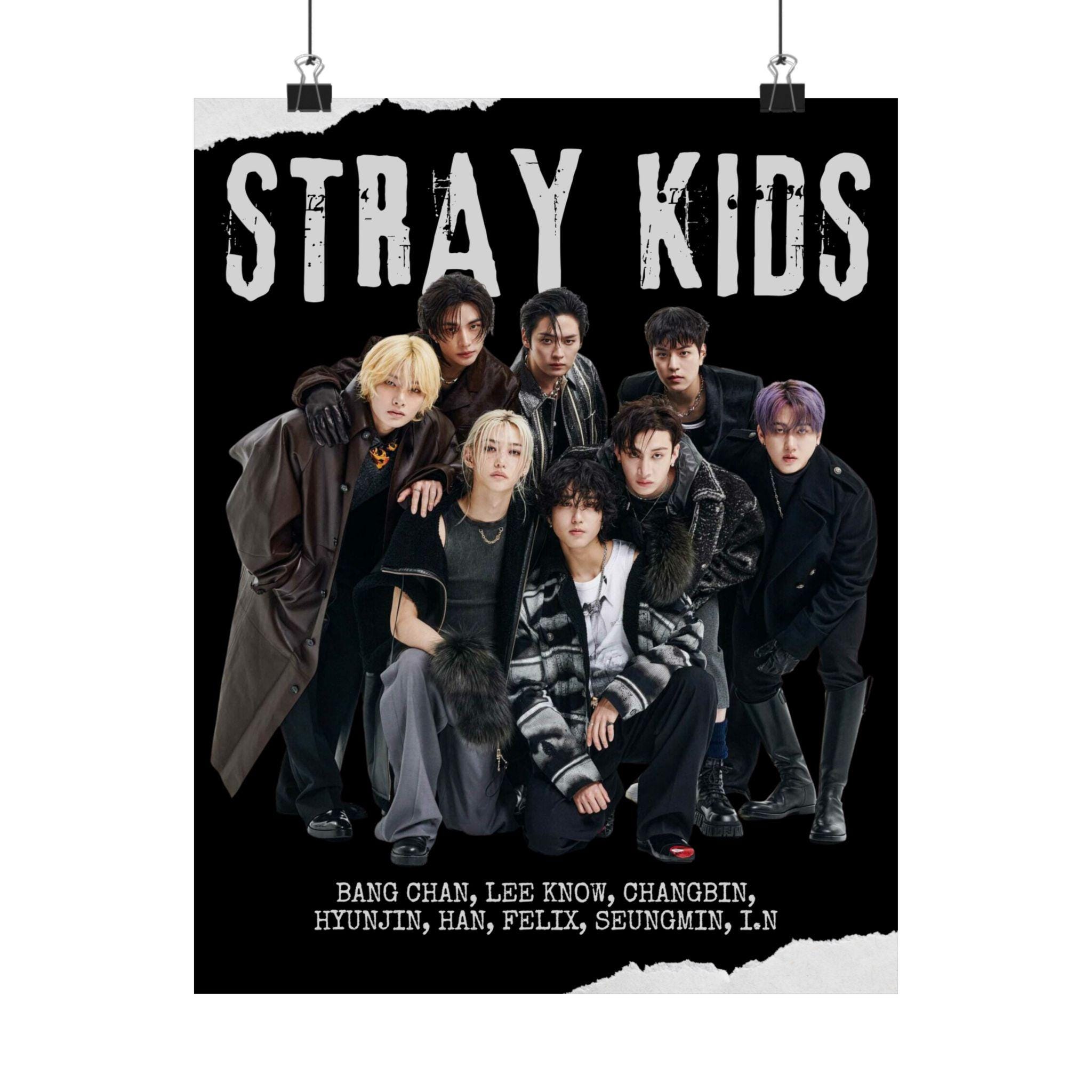 Stray Kids Poster | Kpop Wall Art | SKZ Room Decor | Bang Chan Lee