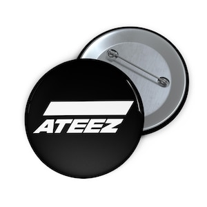 ATEEZ Pin Badge | Kpop Logo Pin for ATINY | Ateez Fan Gift | Kpop Collectible Badge for Backpack, Jacket, or Concert Outfit