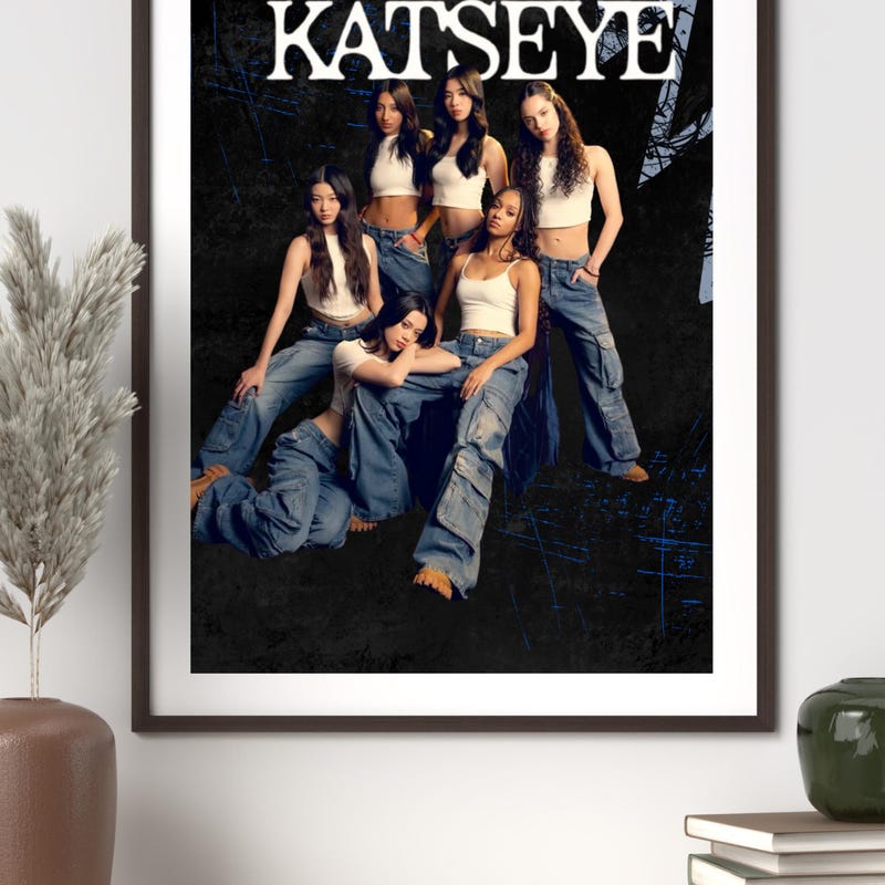 Katseye Poster Prints Etsy Katseye Poster Prints Etsy