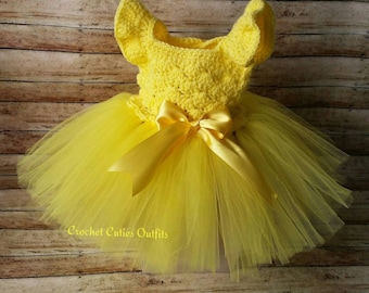 yellow dress for babies