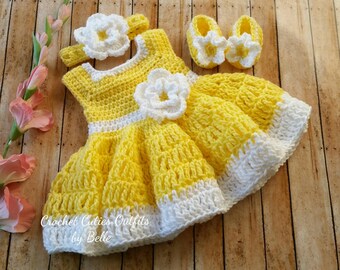 yellow newborn girl outfits