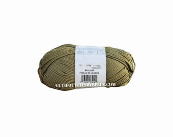 Bay Leaf Lion Brand 24/7 Mercerized Cotton Yarn - Etsy