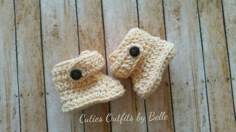 crochet baby boy boots