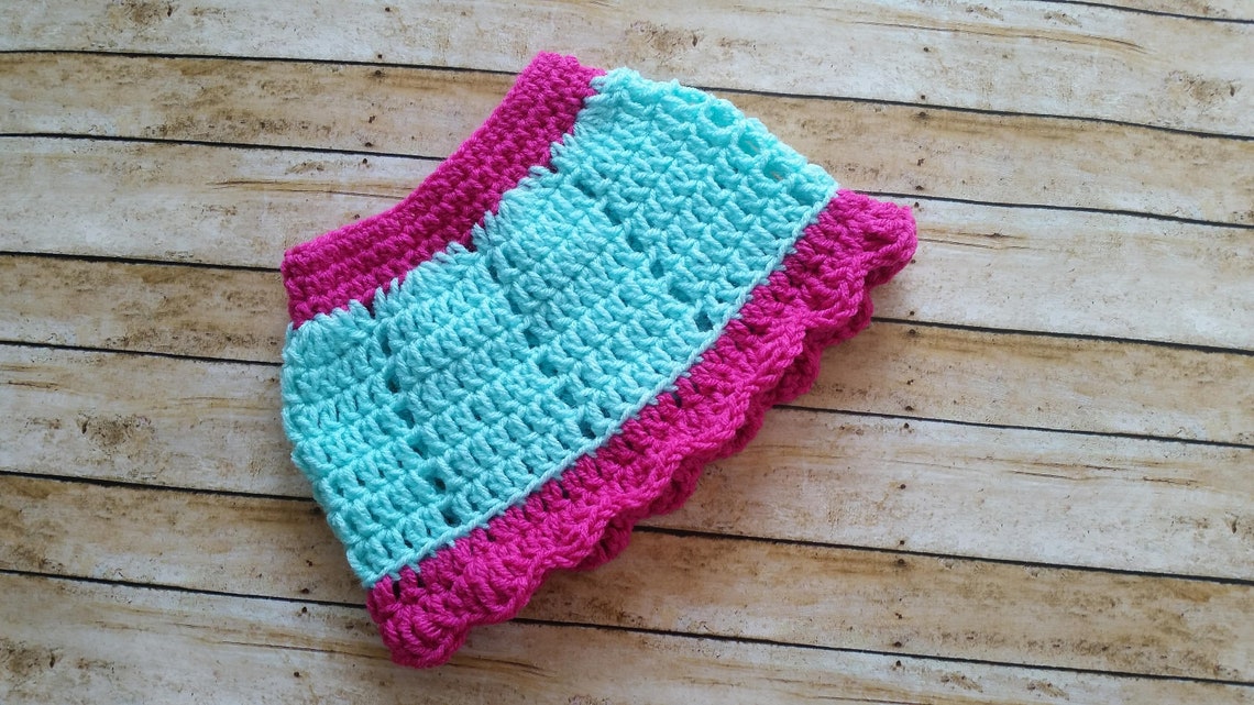 Crochet Baby Skirt Pattern Free Crochet Pattern Newborn Baby Etsy UK