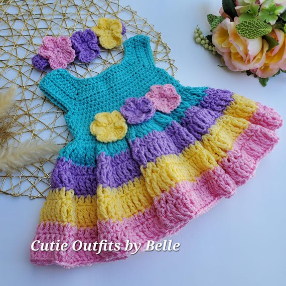 Crochet easter dress deals