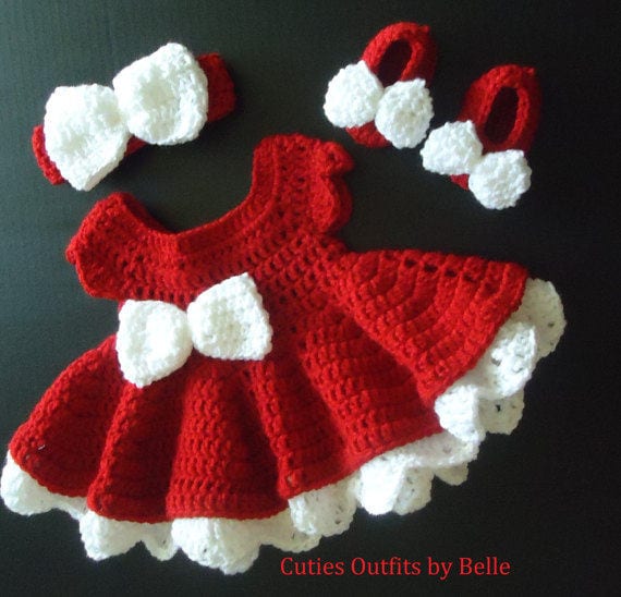 crochet newborn outfit