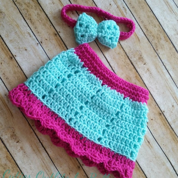 Crochet Baby Skirt Etsy