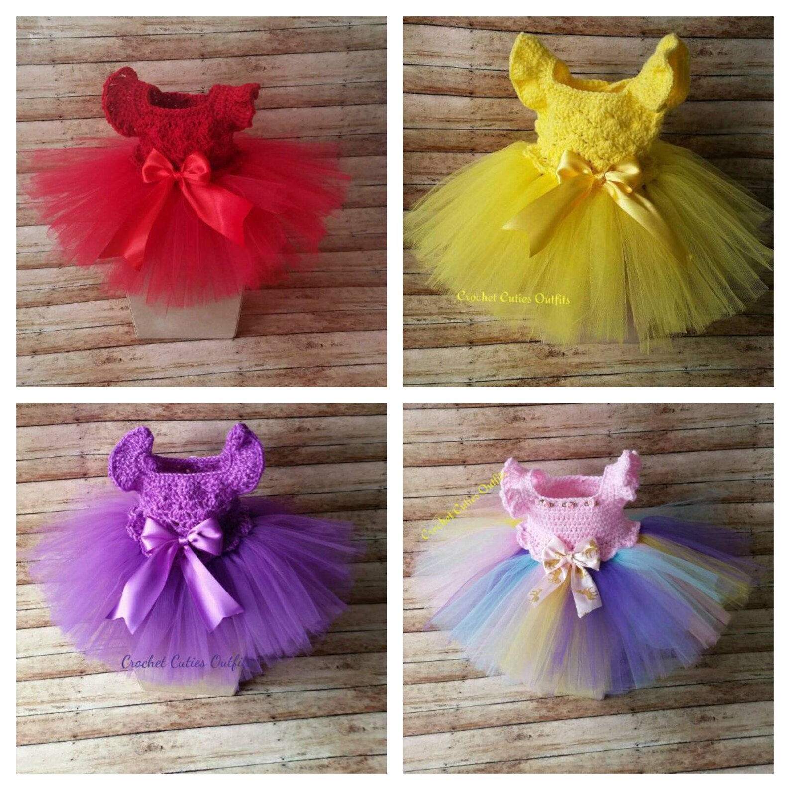 Tutu Baby Dress Newborn Baby Outfit Crochet Baby Outfit Etsy