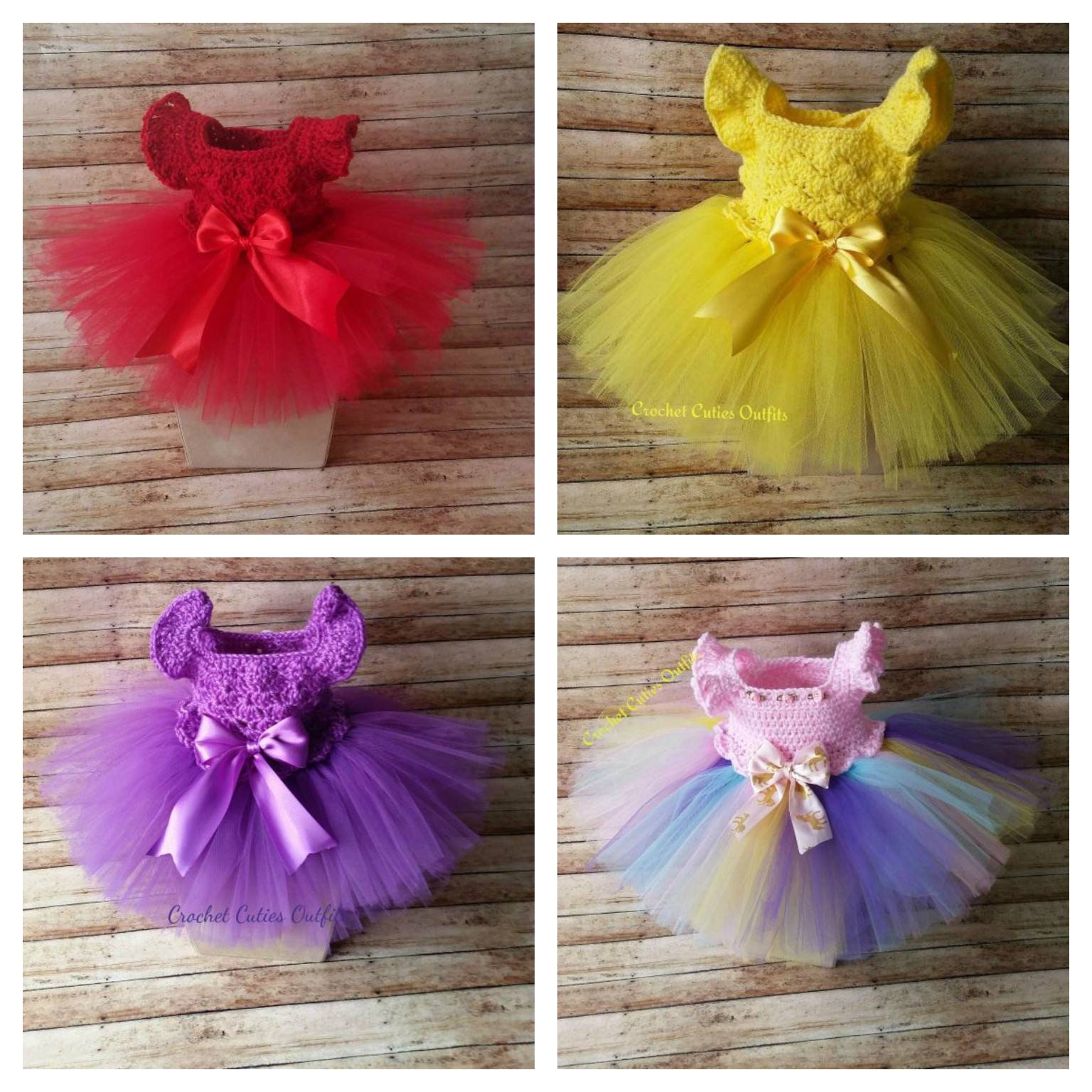 Tutu Baby Dress Newborn Baby Outfit Crochet Baby Outfit Etsy