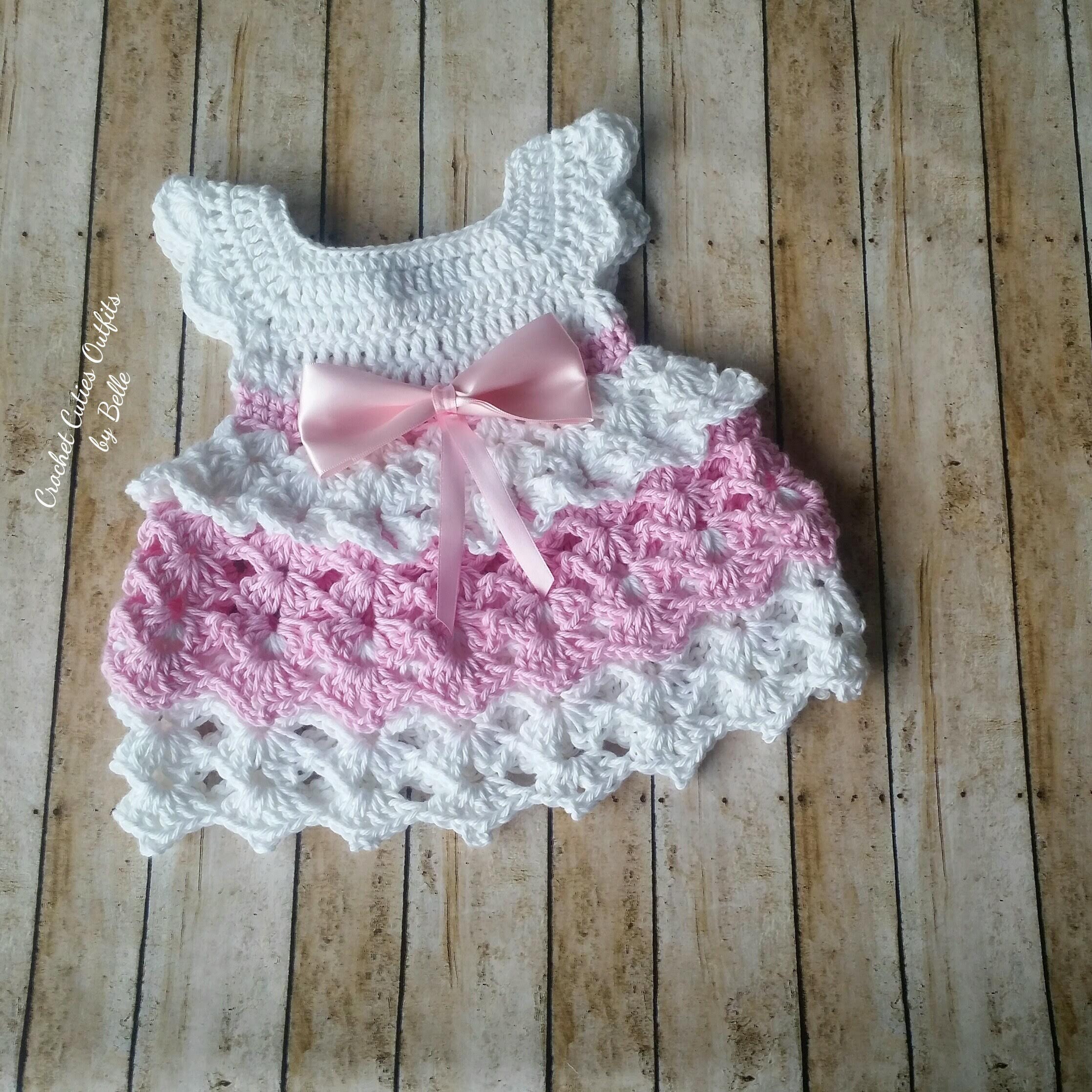 Crochet Baby Dress Pattern Almost Free Crochet Pattern Etsy