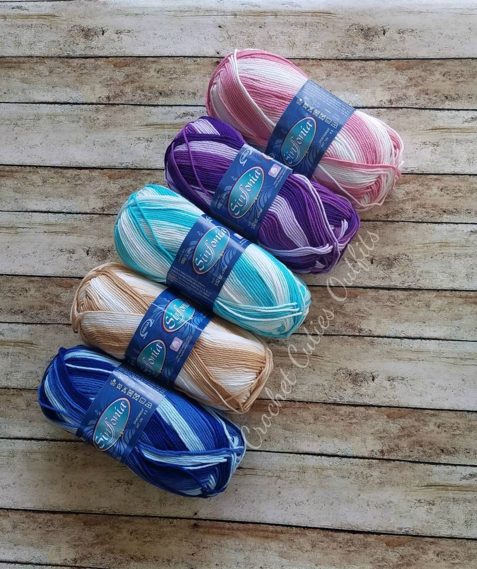 Cotton Sinfonia Yarn Soft Cotton Yarn Dk Yarn Knitting Etsy