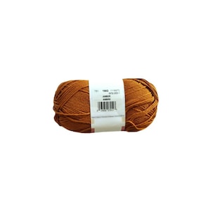 Amber Mercerized Cotton Yarn: Lion Brand 24/7 Cotton