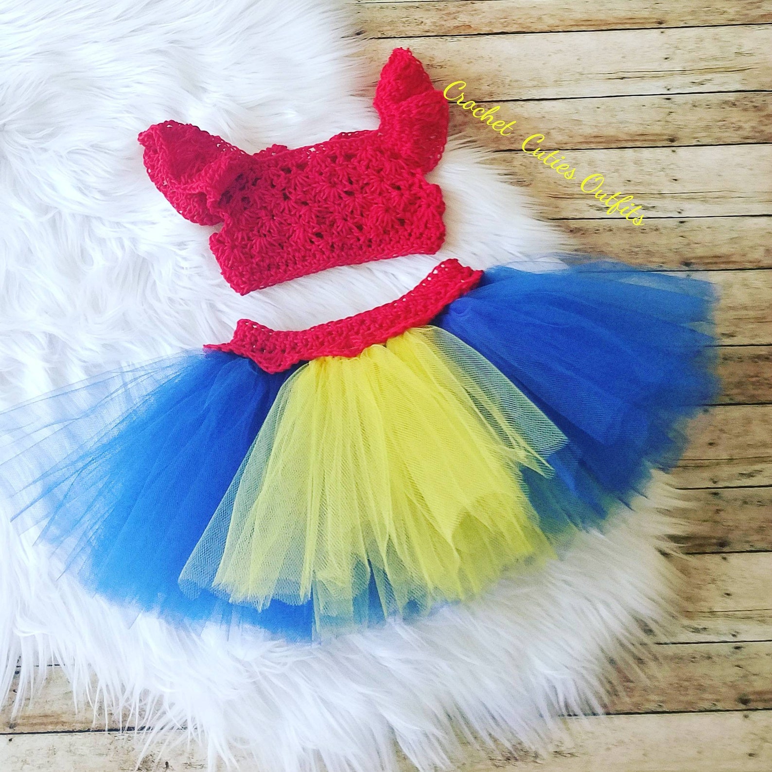 Tutu Baby Dress Newborn Baby Outfit Crochet Baby Outfit Etsy