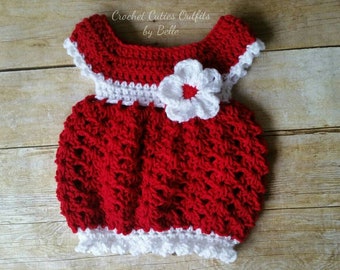 Crochet Baby Dress Pattern, Free Crochet Pattern, 0-3 Months Baby Dress Pattern, Baby Dress Pattern Only, Crochet Pattern, Instant Download