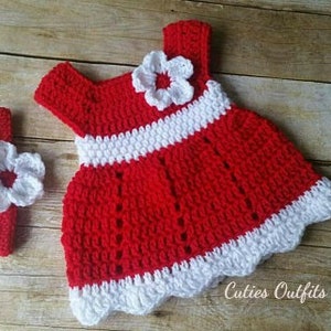 Crochet Baby Dress Pattern, Almost Free Crochet Pattern, Newborn Baby Dress, Baby Dress Pattern Only, Crochet Pattern, Instant Download
