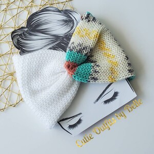 Knit Twisted Earwarmer, Twisted Headband, Winter Earwarmer, Knitted Headband, Women Headwrap, Knit Earwarmer