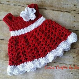 Crochet Baby Dress Pattern, Almost Free Crochet Pattern, 0-3 Months Baby Dress Pattern, Baby Dress Pattern Only, Pattern Instant Download