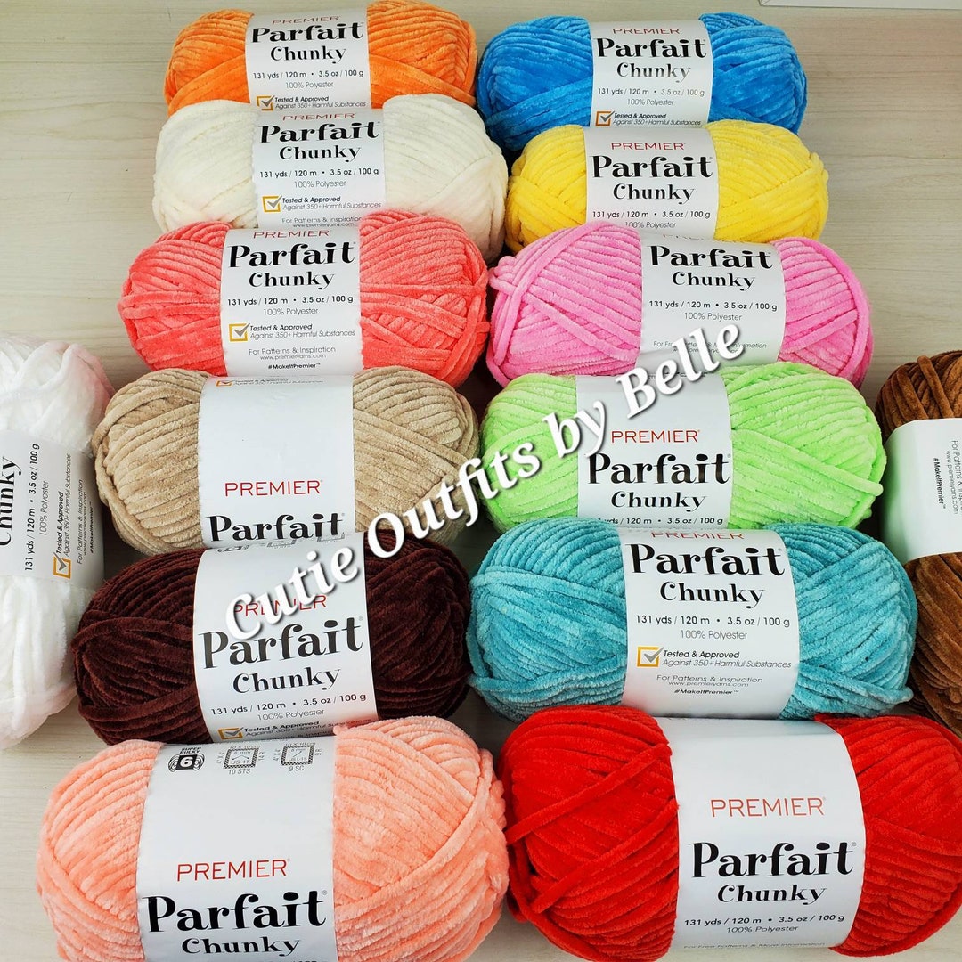 New parfait chunky Yarns by Premier : r/Yarn