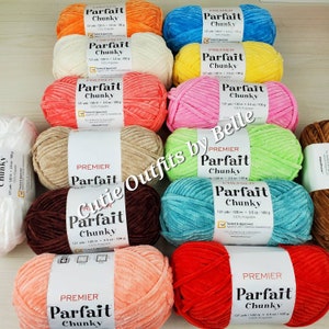 Premier PARFAIT Chunky Yarn, Crochet Plushies Yarn