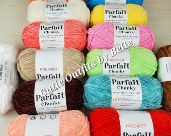 Premier PARFAIT Chunky Yarn, Crochet Plushies Yarn