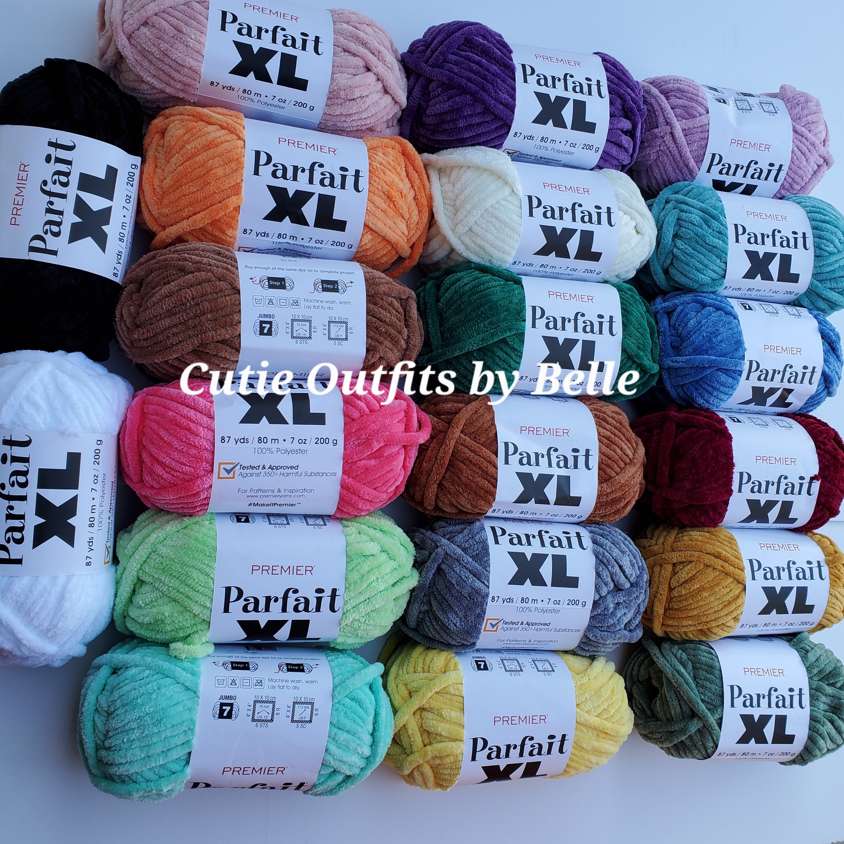 Premier PARFAIT CHUNKY Yarn 3.5oz 131 yds Choose color