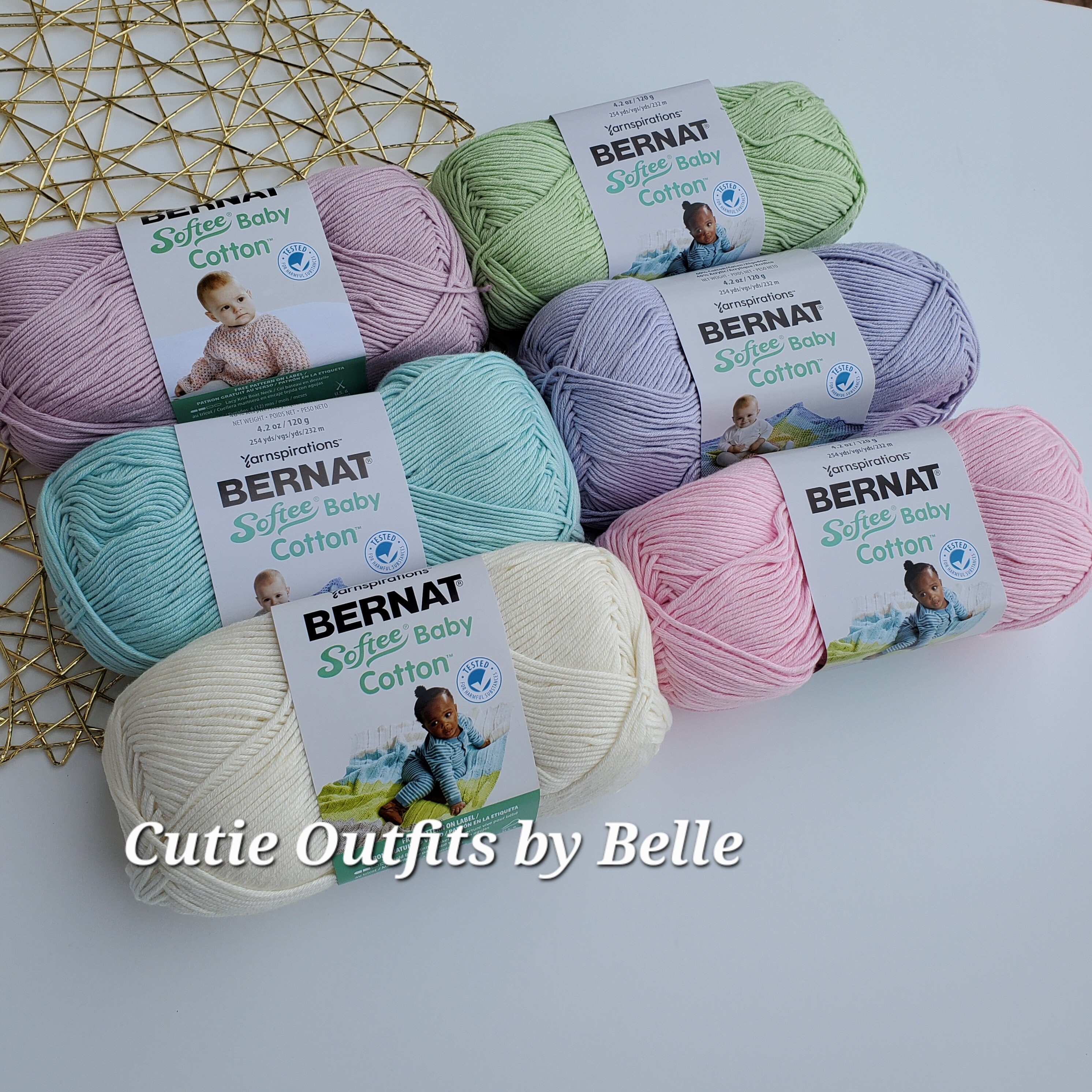 Bernat baby softee yarn colors sale
