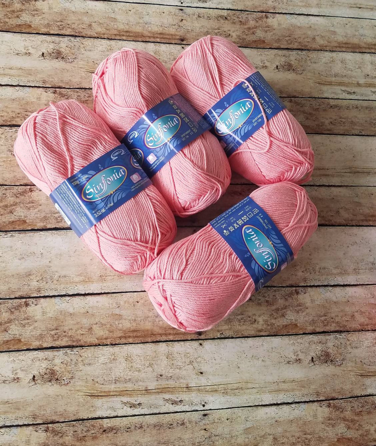 Cotton Sinfonia Yarn, 100 Cotton Yarn, Dk Yarn, Knitting Yarn, Crochet Cotton Yarn, Crochet