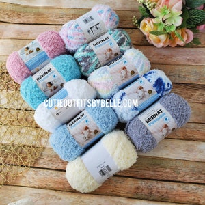 Bernat Pipsqueak Polyester Garn, Weiches Garn, Polyester Garn, Strickgarn, Häkelgarn, Webgarn