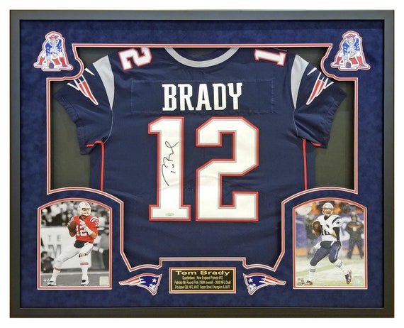 tom brady signed shirt
