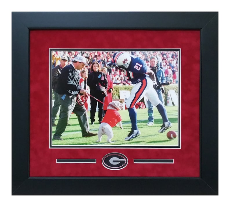 Sic Em Uga Georgia Bulldogs Framed 11x14 Photo Of V Image 0