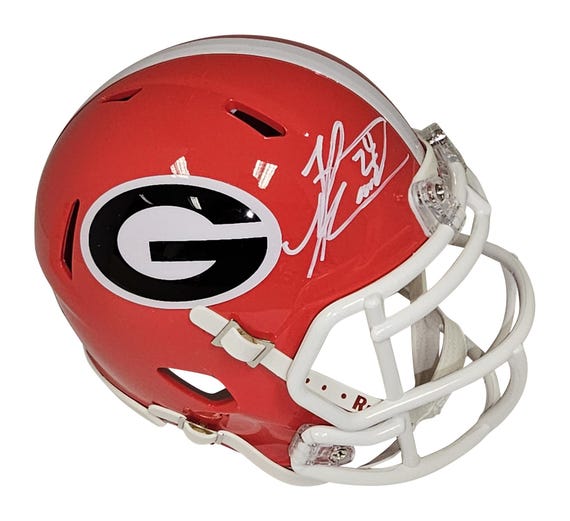 authentic uga football helmet Riddell Midi SpeedFlex Universities Forever size SpeedFlex shell Knowshon Moreno Autographed Georgia Bulldogs