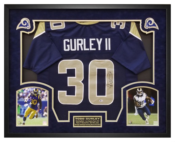 Todd Gurley Autographed Navy Jersey 