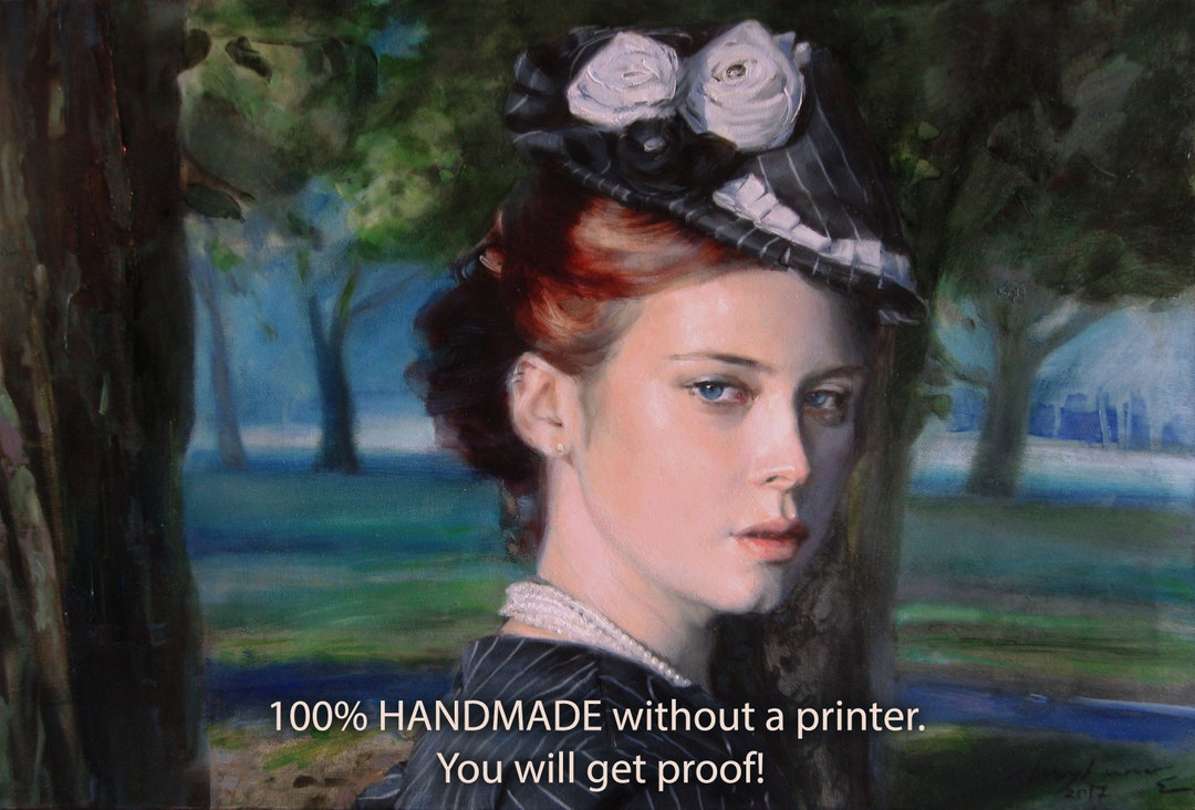 Portrait Painting, Commission Portrait, Photo to Painting, Custom Oil