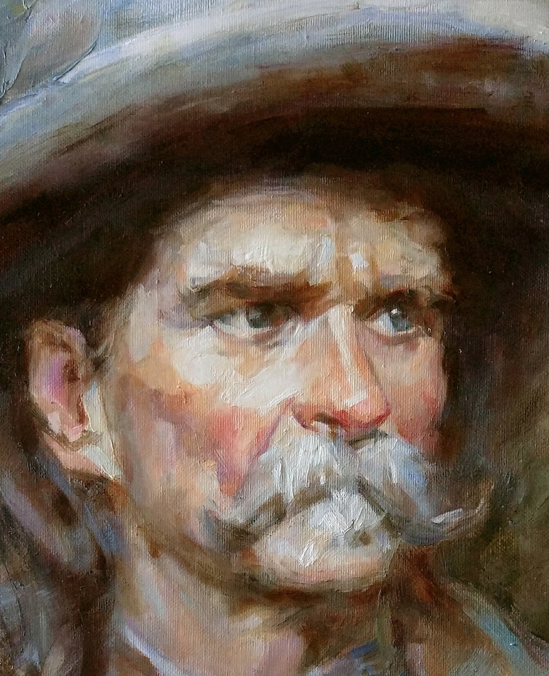 Custom Oil Portrait Custom Oil Painting Portrait Personal Etsy