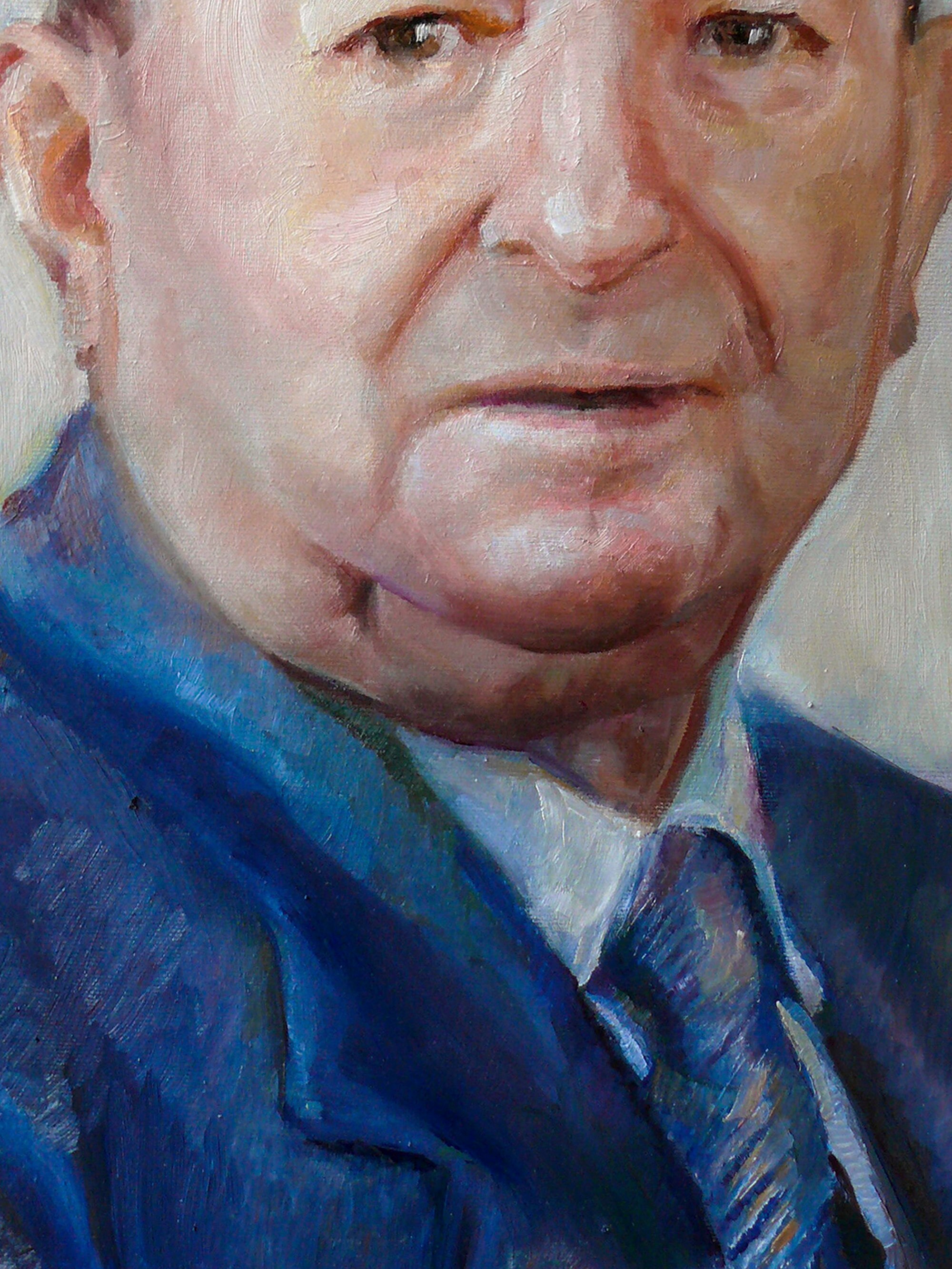 Commission Oil Portrait on Canvas, Commission Painting From Photo ...