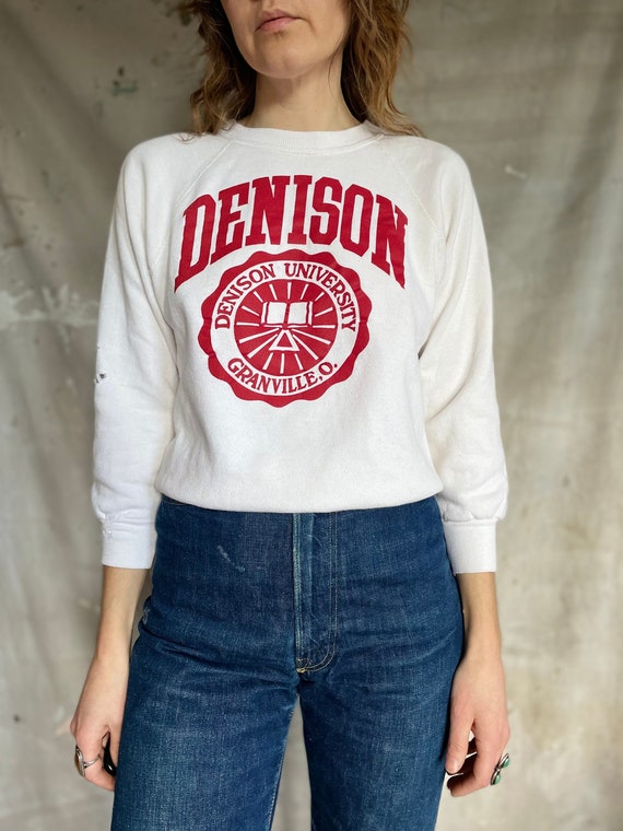 80s Vintage Denison University Sweatshirt - image 1