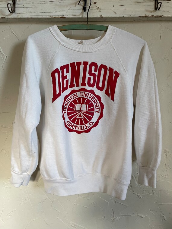 80s Vintage Denison University Sweatshirt - image 3