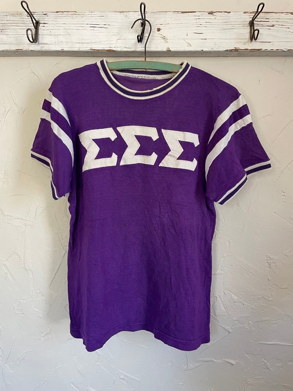 60s/70s Vintage Sigma Sigma Sigma Durene Tee - image 3