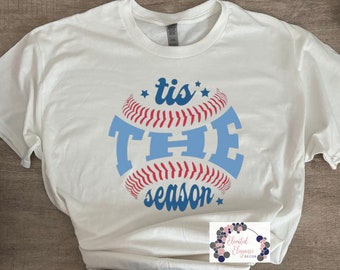 Tis The Season Baseball T-shirt & Flowy Tank Top