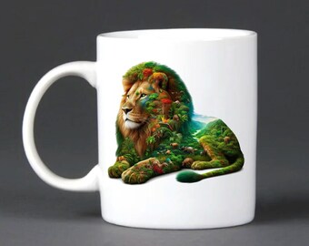 beautiful Lion mug