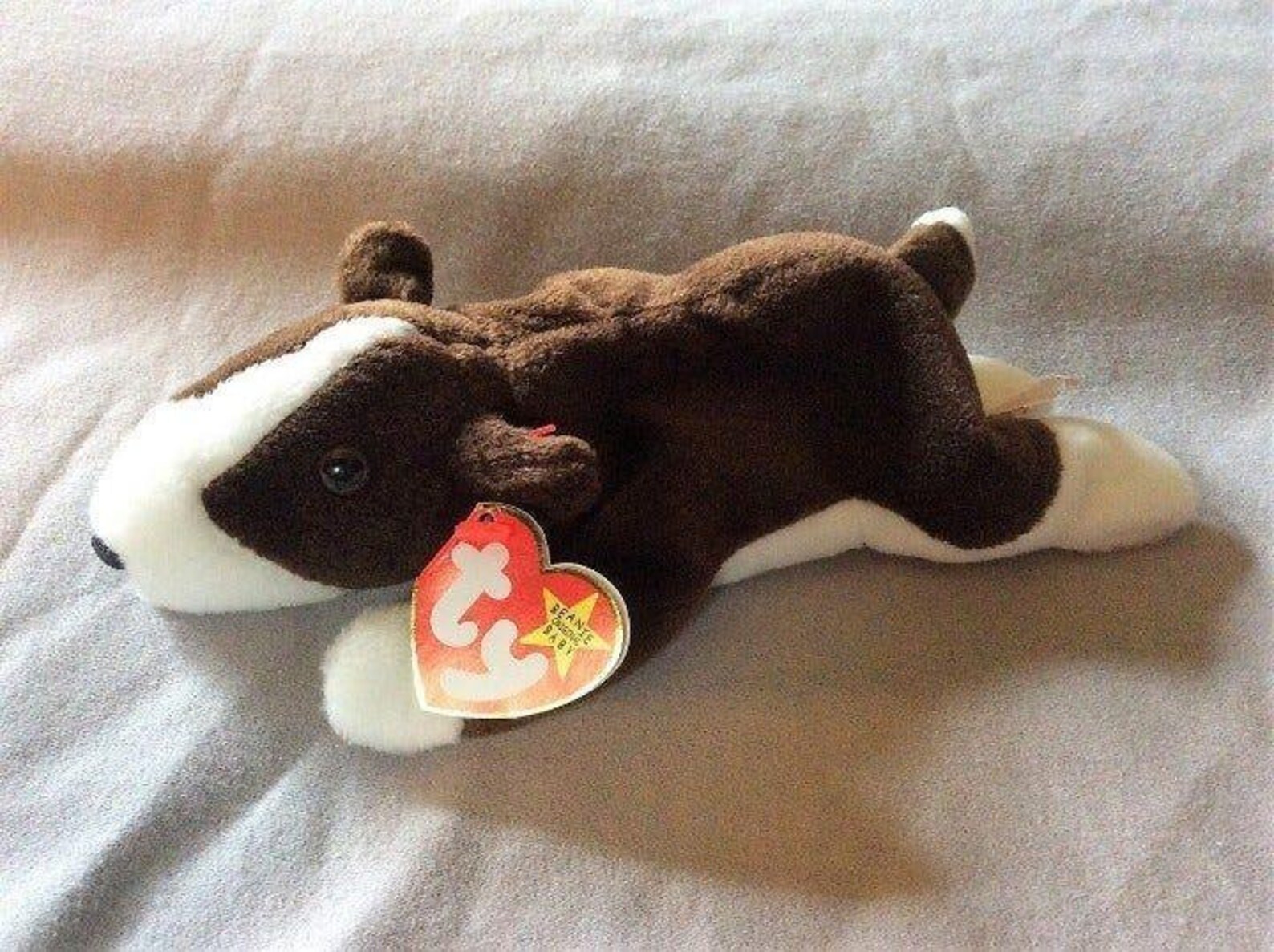 1997 TY Beanie Baby BRUNO Terrier Dog W/ Swing Tag 4183 Etsy