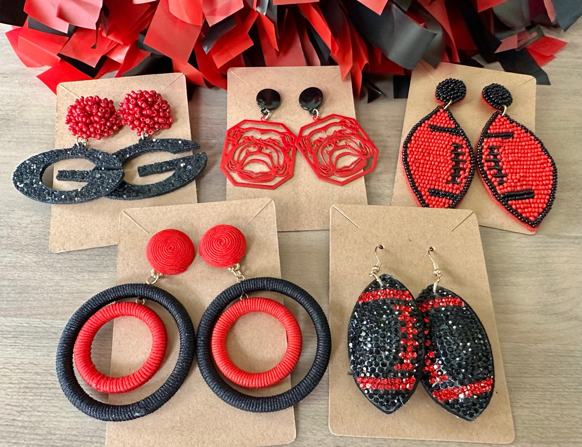 Red Swarovski Crystal Earrings, Long Red Earrings, Red Crystal Earrings,  Colorful Earrings, Red Jewelry 