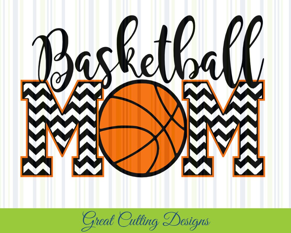 Download Basketball SVG Cut File basketball mom svg DXF cut file Cricut | Etsy
