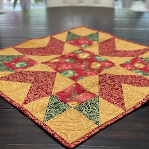 Christmas table topper, holiday decorations, Christmas decorations