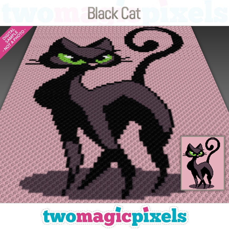 cat - pixel art Sticker for Sale by MoDsama  Pixel art, Pixel art  templates, Easy pixel art