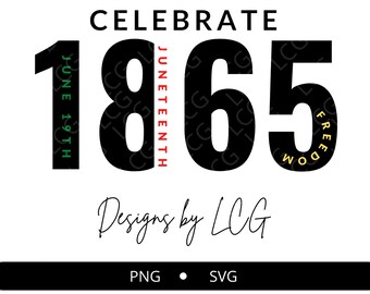 Vier Juneteenth SVG, Juneteenth PNG, Juneteenth, Black History, Melanin, Juneteenth Shirt Png, 1865, zwarte cultuur gesneden bestand, Freeish