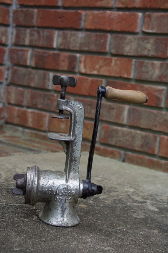 Vintage Keystone 20 Meat grinder with clamp Etsy