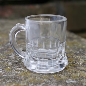 Tiny Glass Mug or Vase One Ounce Mug
